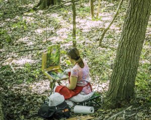 Plein-air painter