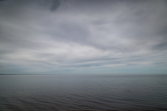 Lake Superior, clouds, north shore, Duluth, Park Point Beach