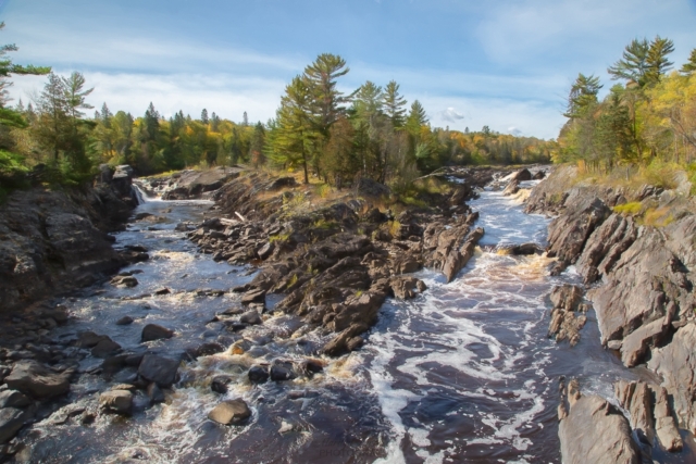 Jay Cooke State Park river, falls