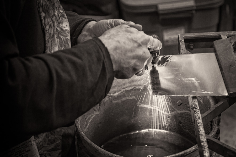 metal art, Maker's Hands