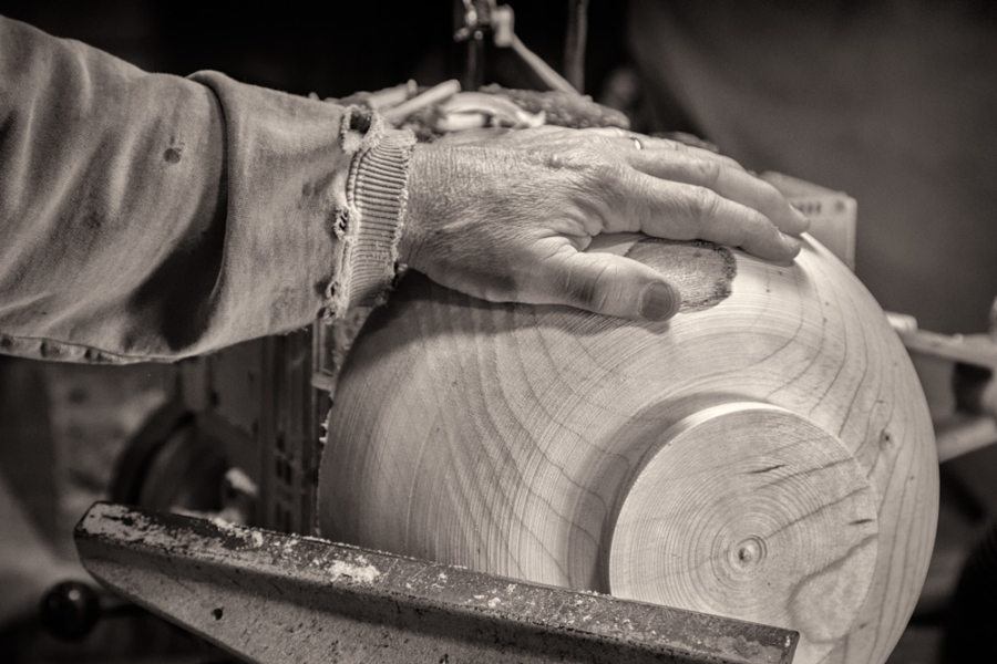 wood bowl, turning wood, Maker's Hands