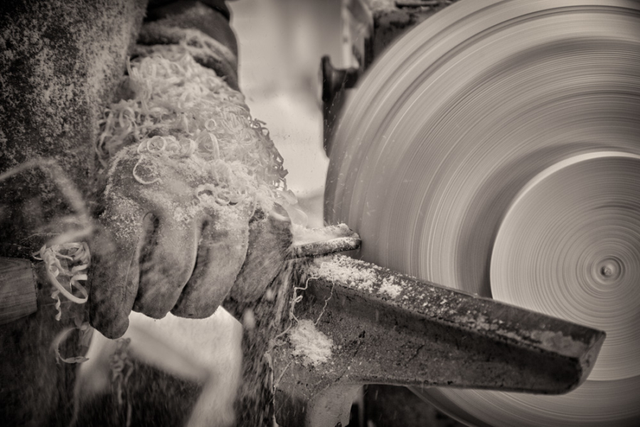 Wood turning, Maker's Hands, Wood Bowl making